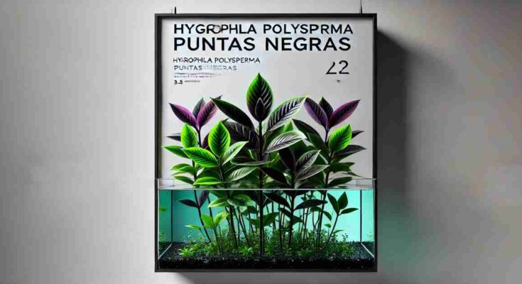 Hygrophila Polysperma Puntas Negras