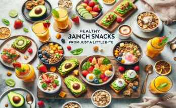 Healthy Brunch Jalbitesnacks from Justalittlebite