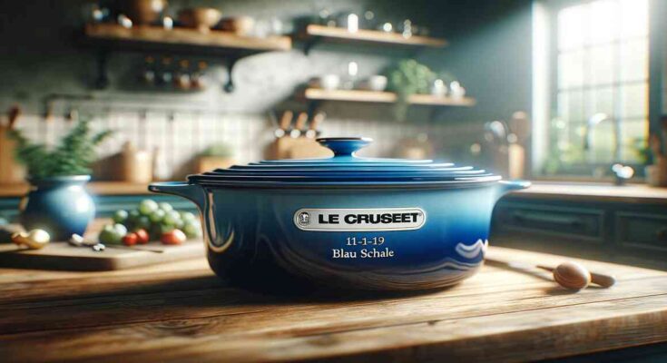 Le Creuset 11-19 Blau Schale: Ein Meisterwerk der Küchenkunst