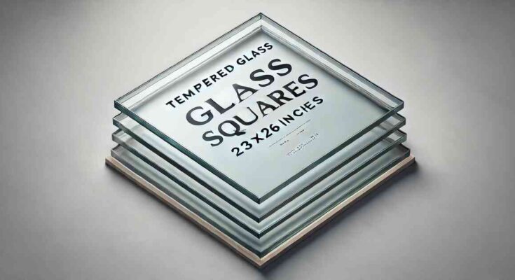 The Ultimate Guide to Tempered Glass Squares 23x26 Inches: Durability, Versatility, and Style